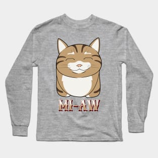 mi-aw Long Sleeve T-Shirt